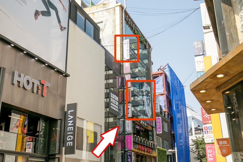 Philstay Myeongdong Station Seoul Exteriör bild