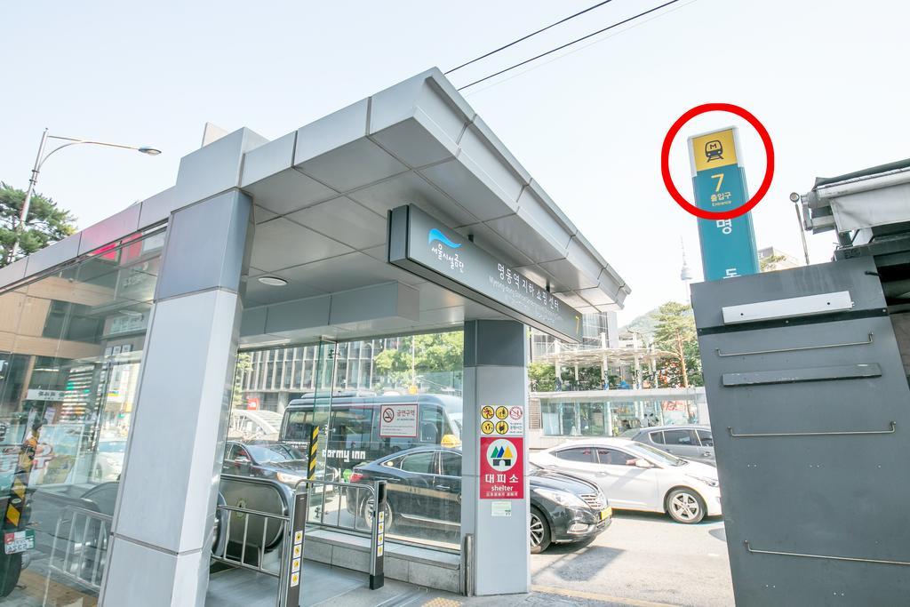 Philstay Myeongdong Station Seoul Exteriör bild